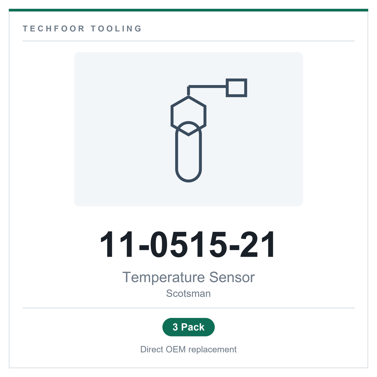 11-0515-21 Temperature Sensor — Scotsman Ice Machine — Value Pack of 3 - Image 6