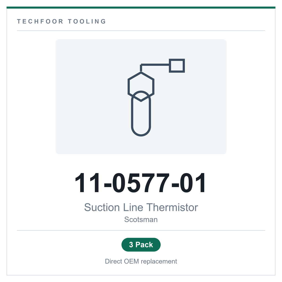 11-0577-01 Suction Line Thermistor — Scotsman Ice Machine — Value Pack of 3 - Image 6