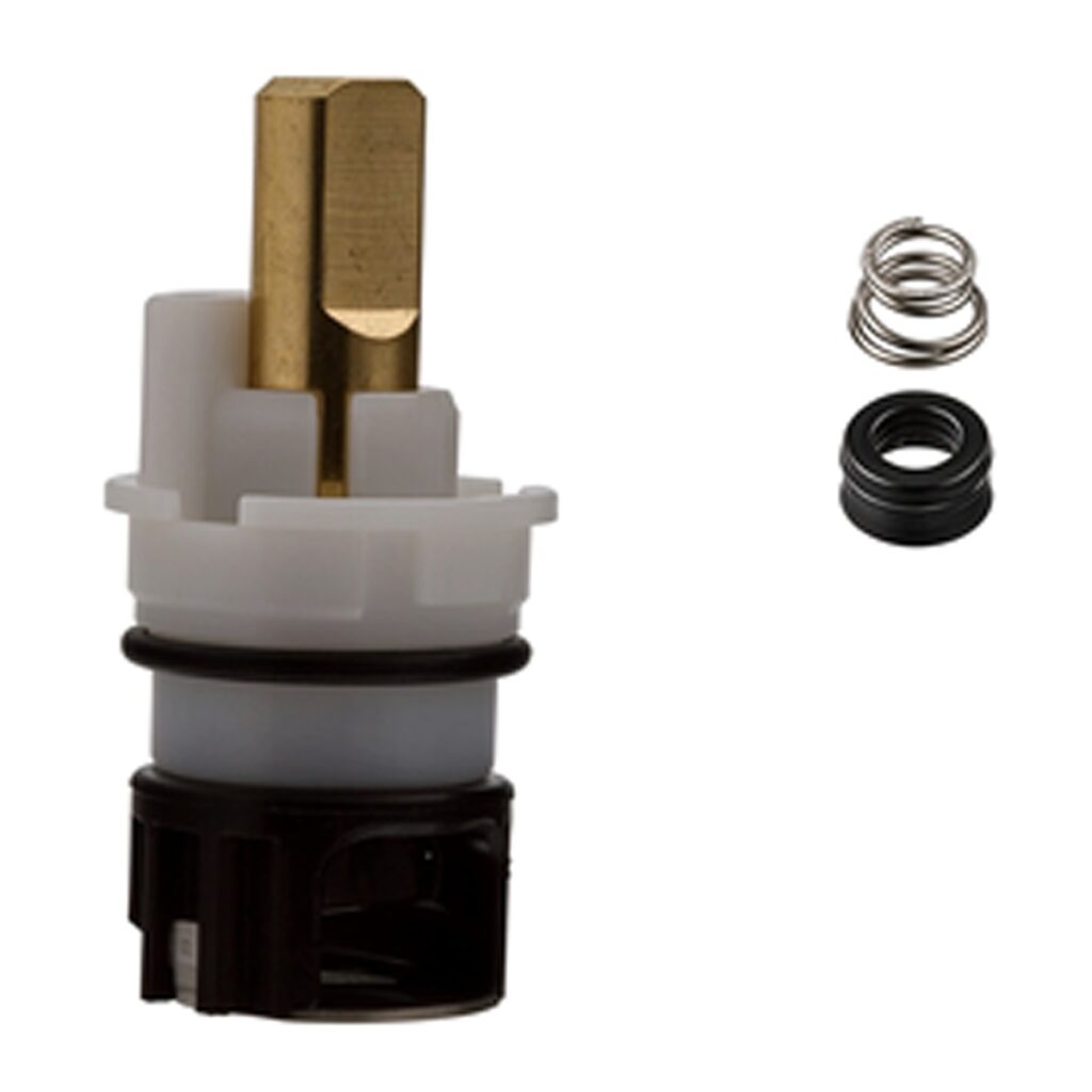 RP25513 Faucet Stem Assembly — 5 Pack, Delta Two-Handle Cartridge, Brass Stem + Stainless Plate